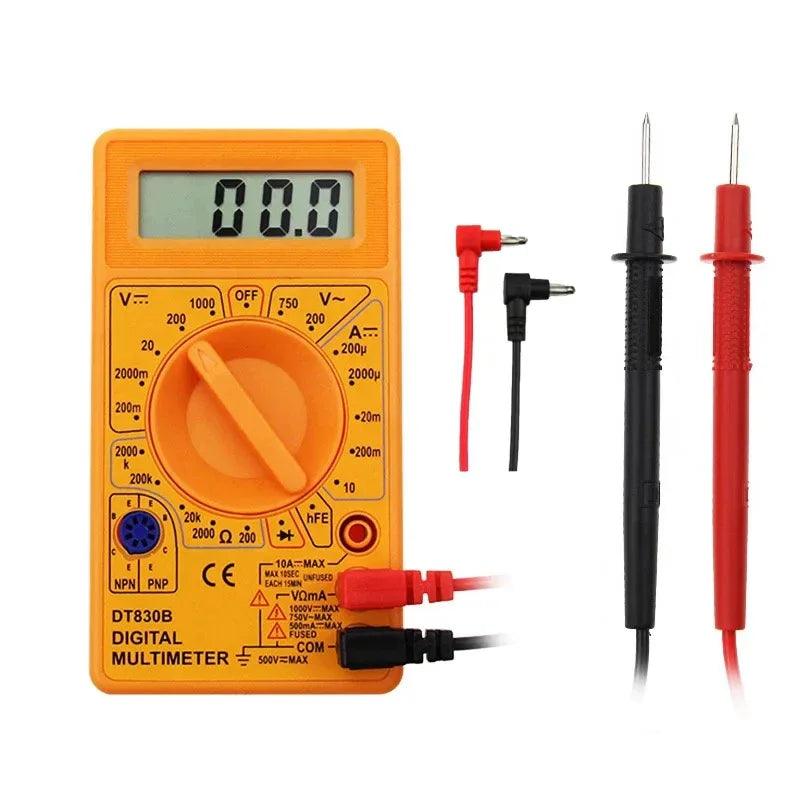 Multímetro Digital DT-830 - Mede DCV, ACV, DCA e Diodo com Bateria